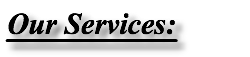 Our Services: